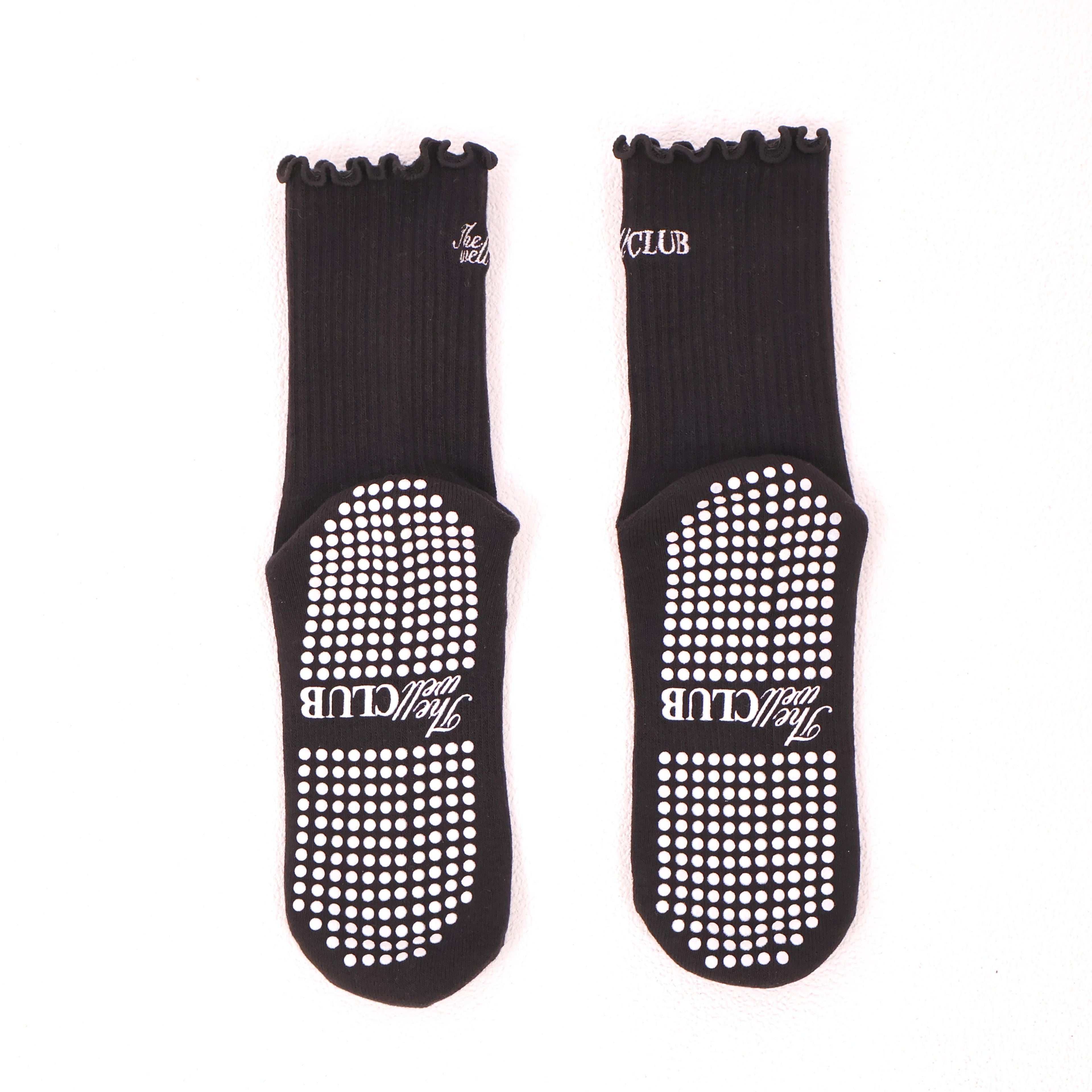 Pilates Grip Socks - Black