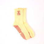 Pilates Grip socks - Butter Yellow