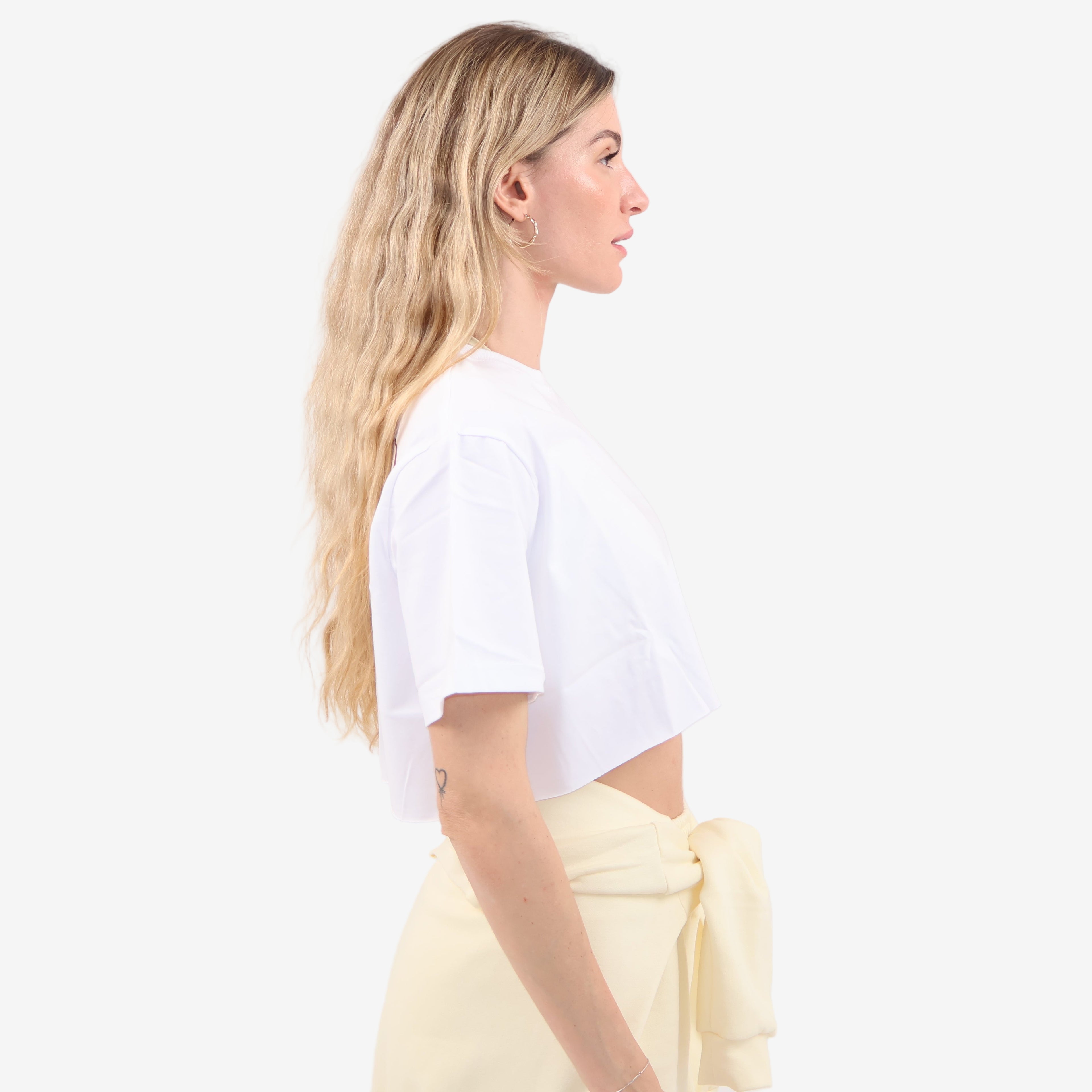 Cropped - T-Shirt “Aligned & Hot"