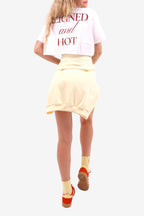 Cropped - T-Shirt “Aligned & Hot"
