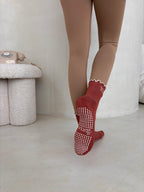 Pilates Grip socks -  Cinnamon