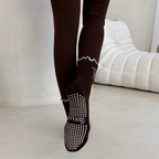 Pilates Grip socks - Chocolate Martini